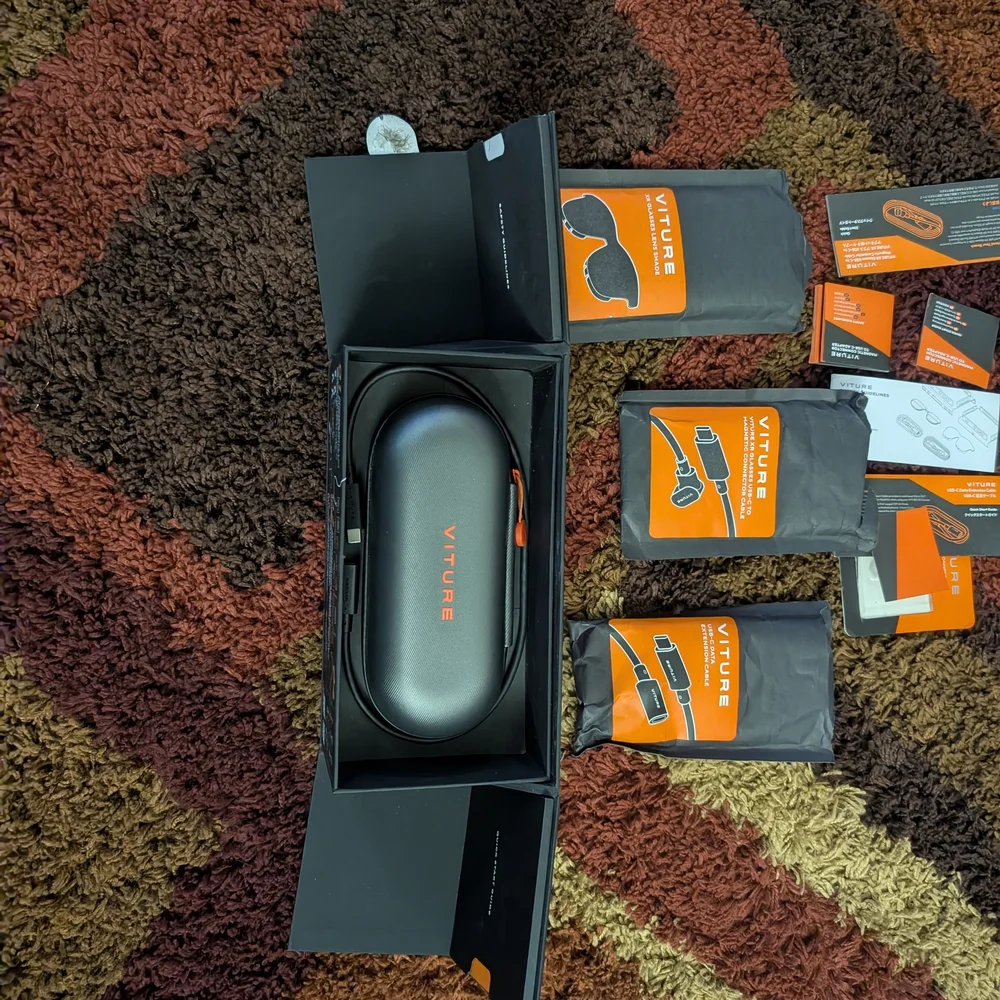 Black Standalone VR Headset